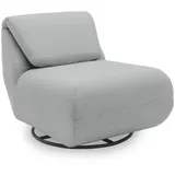 58 aufm Kessel Branwen Gartenlounge Relaxsessel 68 x 67 x 88 cm silber 2 St.