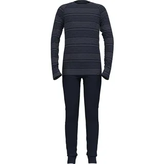 Odlo Thermounterwäsche Kinder Active Warm I Winterleggings und langarm Thermoshirt Mädchen Jungen I Warmes Skiunterwäsche Set