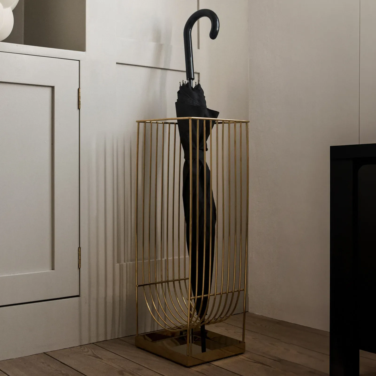 Hakenleisten AYTM, Curva, Gold / Messing, Metall, Design - 18.4 - 56