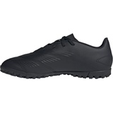 adidas Herren, Fussball-Hartplatzschuhe Predator, CBLACK/CARBON/CBLACK, 48 2⁄3