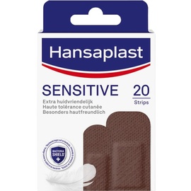 BEIERSDORF Hansaplast Sensitive Pflasterstrips Hautton Dark