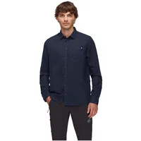 Mammut Alvra Summer Langarmhemd - Marine - 2XL