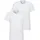 Boss Comfort Kurzarm-T-Shirt 2 Einheiten White L