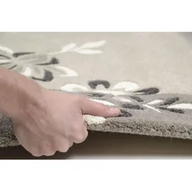 THEKO Napura Nepalteppich 50 x 80 cm Grau