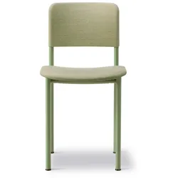 Fredericia Plan Chair voll gepolstert, modernist green / steelcut quartet 924