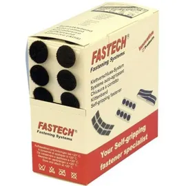 FASTECH® Klettpunkte Hotmelt 20 mm Schwarz 460 Teile