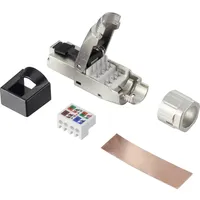 Renkforce CAT 8.1 RJ 45-Feldkonfektionsstecker RF-4495306 Stecker Polzahl Sensoren
