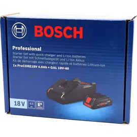 Bosch Professional Starterset ProCore 18 V Li-Ion 4,0 Ah 1600A01U7U