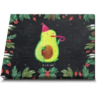 Mr. & Mrs. Panda Adventskalender Avocado Feier Mit Füllung von 'Classic' - Geschenk, süßigkeiten, Geburtstag, schokolade, Weihnachtskalender, Gute Laune, Party, Fete, Schoko