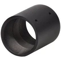 Maclean Brackets Maclean MC-709 Profi Market System Rohr Verbindungsteil für die TV Halterung Maclean Element Halter 1 Stück Schwarz