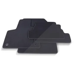 Thomatex Textil Fußmatten-Set Samtvelours Opel Grandland X Hybrid, schwarz
