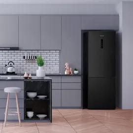 Cecotec Bolero CoolMarket Kühl-Gefrierkombination (495 l, 2000 mm hoch, Schwarz)