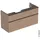 Geberit Waschtischunterschrank 2 Schubladen 118,4 x 61,5 x 47,6 cm Eiche/Lava