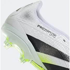 adidas Predator Pro Fold‐Over Tongue FG Fußballschuhe - Ftwr White / Core Black / Lucid Lemon - EU