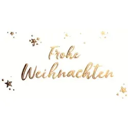 Weihn.Geldkuvert midi weiß 22-5738   Schrift
