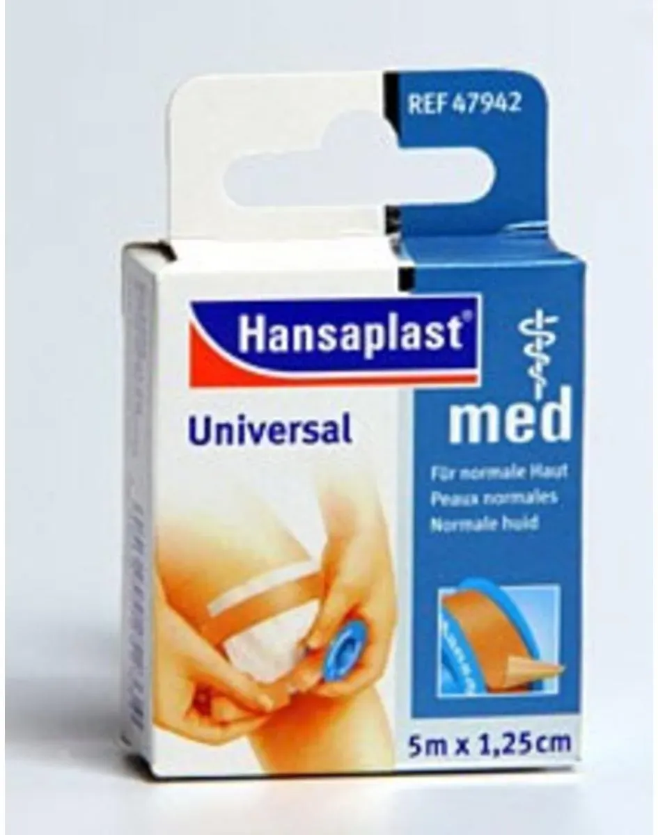 Hansaplast med Fixierpflaster classic 2,5cm x 5m