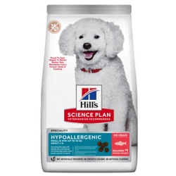 Hill's Adult Small & Mini Hypoallergenic Hundefutter mit Lachs 2 x 6 kg