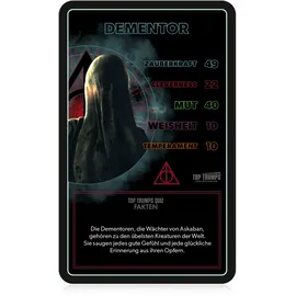 Winning Moves Top Trumps Harry Potter die dunklen Künste