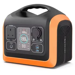 Schwarzer wiederaufladbarer 1200-W-Inverter-Generator