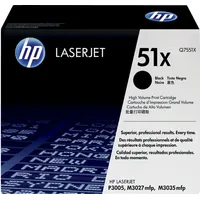 HP Toner Q7551XD 51X 13.000Seiten schwarz 2 St./Pack.