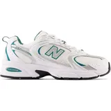 White/Silver Metallic/Vintage Teal 41,5