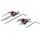 BGS Winkelschlüssel-Satz lang T-Profil (für Torx) T10 - T50 / Innensechskant 1,5 - 10 mm 18-tlg.