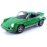 NOREV 187680 - Porsche 911 RS 1973 grün/schwarz 1:18