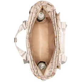 KIKKABOO Wickeltasche Florence Wickelunterlage, Reißverschluss, Flaschentaschen beige