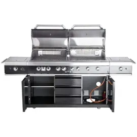 All'Grill Top-Line Außenküche Extrem Light Black