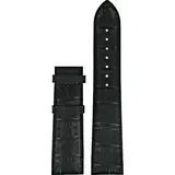 Certina - Leder Lederarmband ohne Schließe 21mm/18mm XL C610014015 - alligator-prägung,rind,schwarz