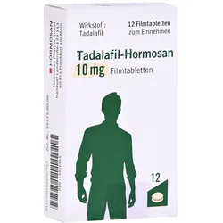 Tadalafil-hormosan 10 mg Filmtabletten 12 St