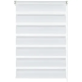 GARDINIA EasyFix Doppelrollo weiß 100 x 150 cm