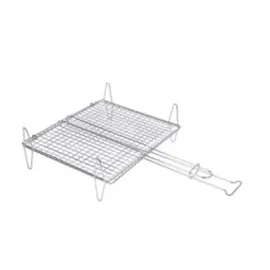 Sauvic Grillrost 40 x 45 cm Stahl silber