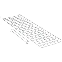 Bio Green BioGreen Gewächshaus-Regal für Foliengewächshaus Patioflora 200 | 12 kg Tragkraft | robustes Material | einfache Anbringung | 98 x 30 cm