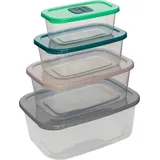 5five simply smart - Set aus 4 vorratsdosen mit mikrowellenventilen - 5five