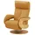 HIMOLLA Relaxsessel 7818 Leder 75 x 108 x 84 cm Gelb elektrisch
