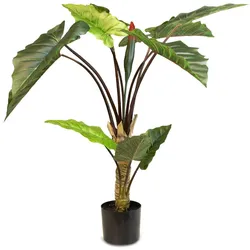 Regenbogen Alocasia Kunstpflanze