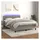 vidaXL Boxspringbett 140 x 200 cm Hellgrau