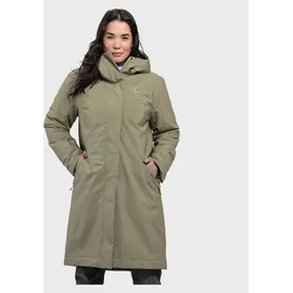 Schöffel Urban Insulated Coat Style Gregale WMS (wasserdicht, atmungsaktiv) dunkelbeige Damen,