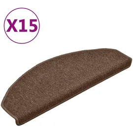 vidaXL Stufenmatte 65 x 24 cm Braun
