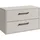Badplaats Waschtischunterschrank Florence 2 Schubladen 80 x 46 x 46 cm Beige