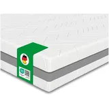 Boxspringmatratze 24 cm H2 H3 7-Zonen Matratze, Schlaftroll, 24 cm hoch, 140x200 cm, 90x200 cm, 180x200 cm und weiteren größen 160 cm x 200 cm x 24 cm