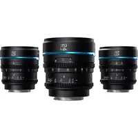 Sirui Nightwalker 24 35+55mm T1.2 S35 MF Cine Lens