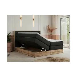 MKS Meble Veneto King 200 x 200 cm H3 Schwarz