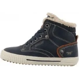 Mustang SHOES Schnürstiefel in Blau, | Gr.: 40