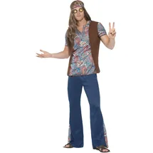 Smiffys Orion Hippie Kostüm Unisex L