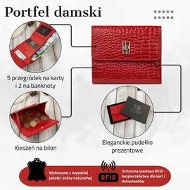 PAOLO PERUZZI Geldbörse Damen Rot