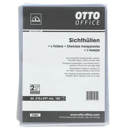 OTTO Office Budget Sichthüllen - glasklar transparent, 21x29.7 cm