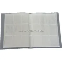 laboxã bonbonsbylaconfiseriemelunaise Leerer Ordner - 32 Seiten (576 Karten) - Ideal zum Sammeln von Fotos/Karten - Farbe Neutral - Schwarz