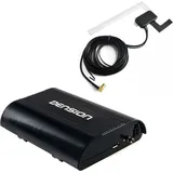 DENSION DBU3GEN DAB+U MPC Universal DAB Interface + Glasklebeantenne für Radios mit iPod-Steuerung & Werks-USB